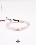 Pulsera Cuarzo Rosa Natural