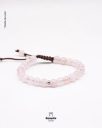 Pulsera Cuarzo Rosa Natural