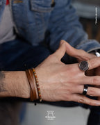 Pulsera de Jaspe Picasso para Hombre