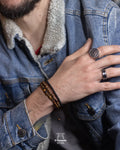 Pulseras Ojo de Tigre + Onix