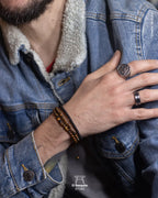 Pulseras Ojo de Tigre + Onix