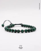 Pulsera Malaquita Natural para Hombres
