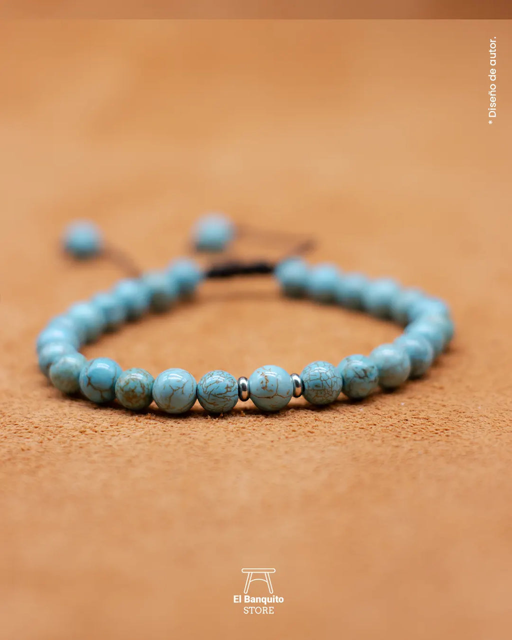 Pulsera de Turquesa Natural