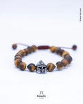 Pulsera Ojo de Tigre Matte 8mm