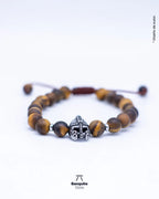 Pulsera Ojo de Tigre Matte 8mm