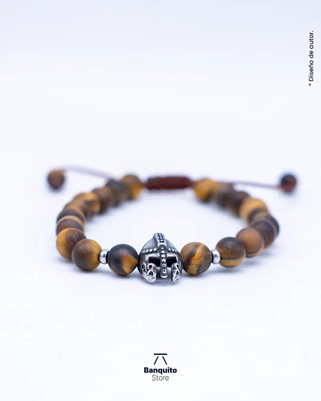 Pulsera Ojo de Tigre Matte 8mm