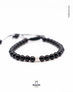 Pulsera Ónix Brillante 6mm Hombre