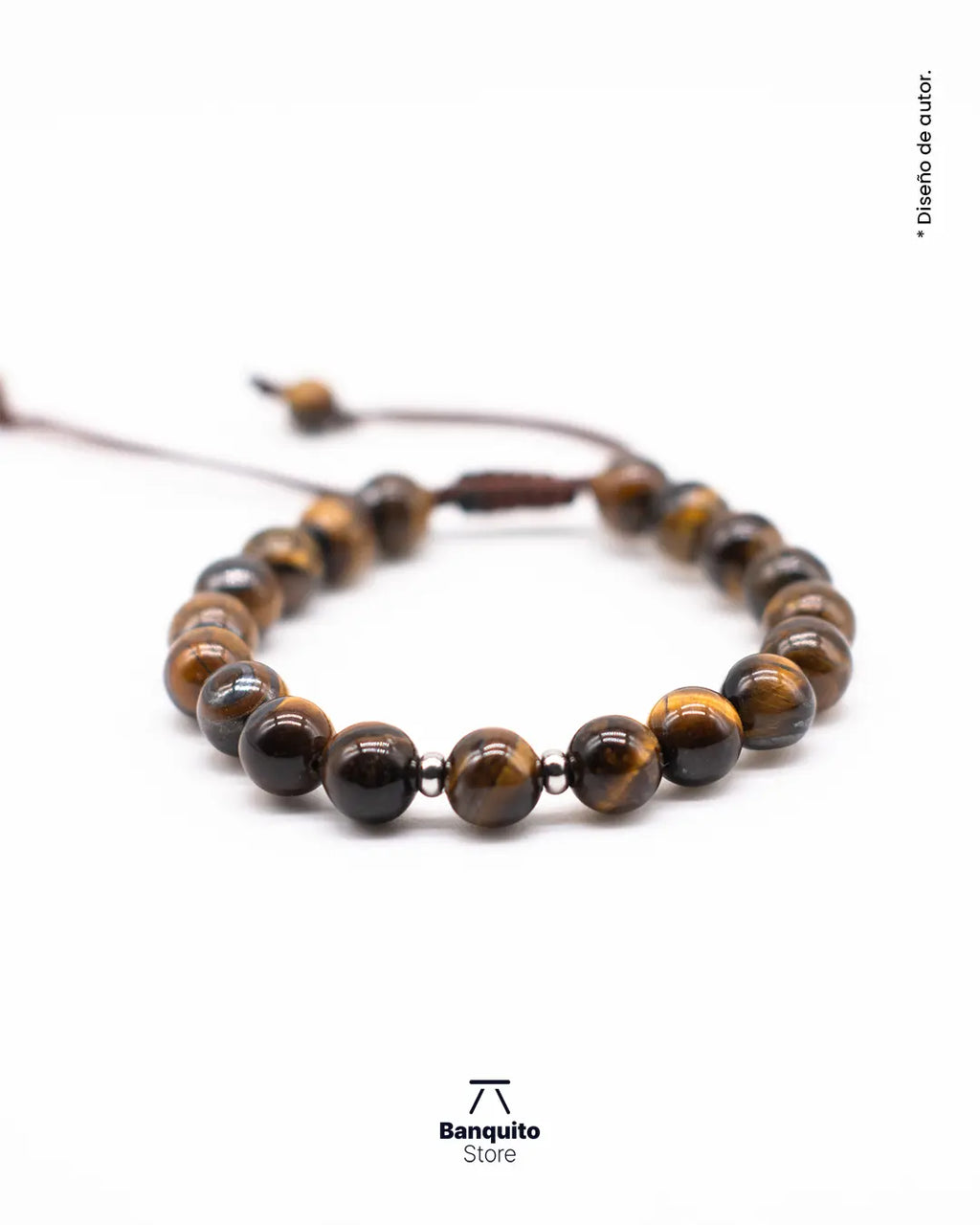 Pulsera Ojo de Tigre 8mm