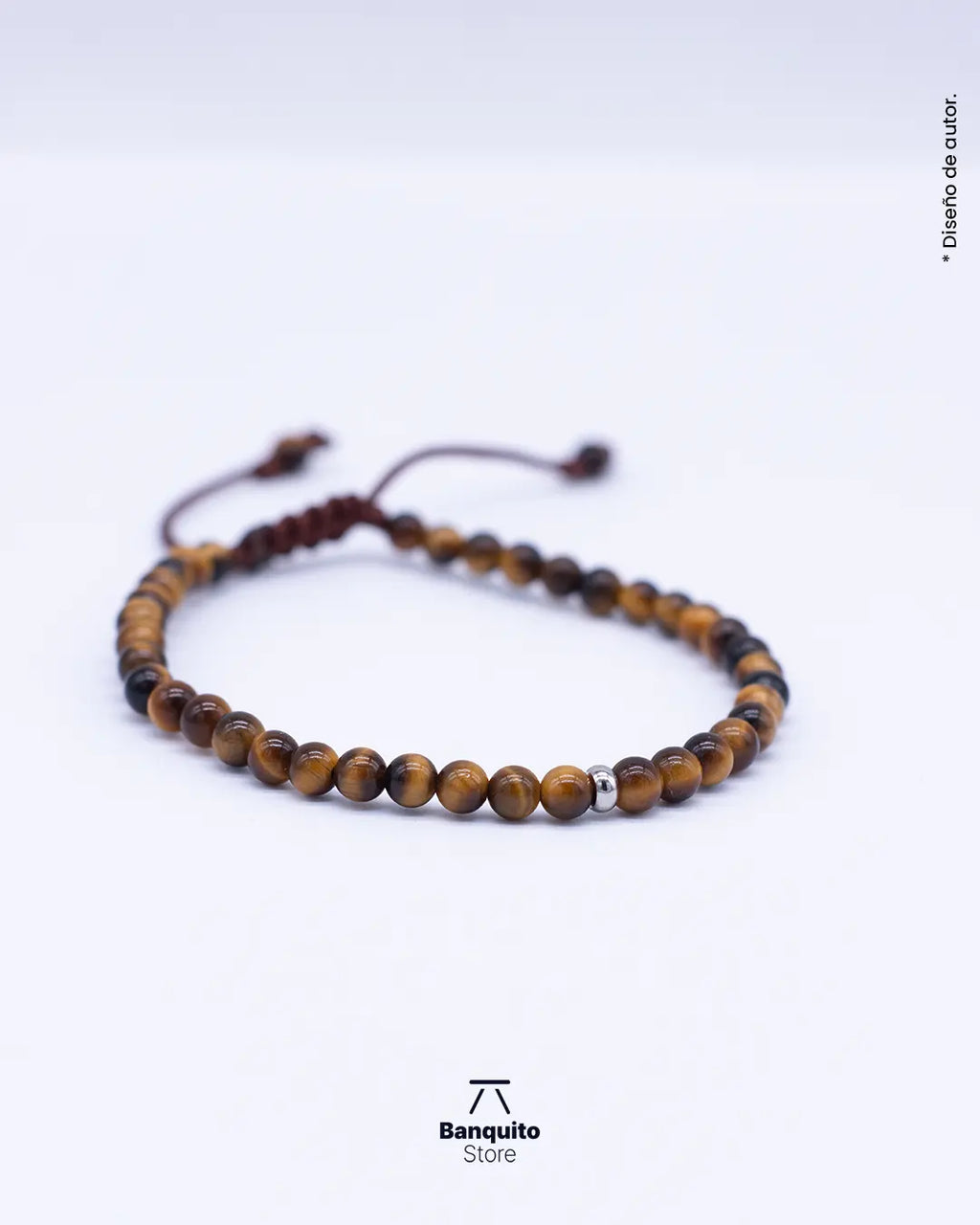 Pulsera Ojo de Tigre 4 mm
