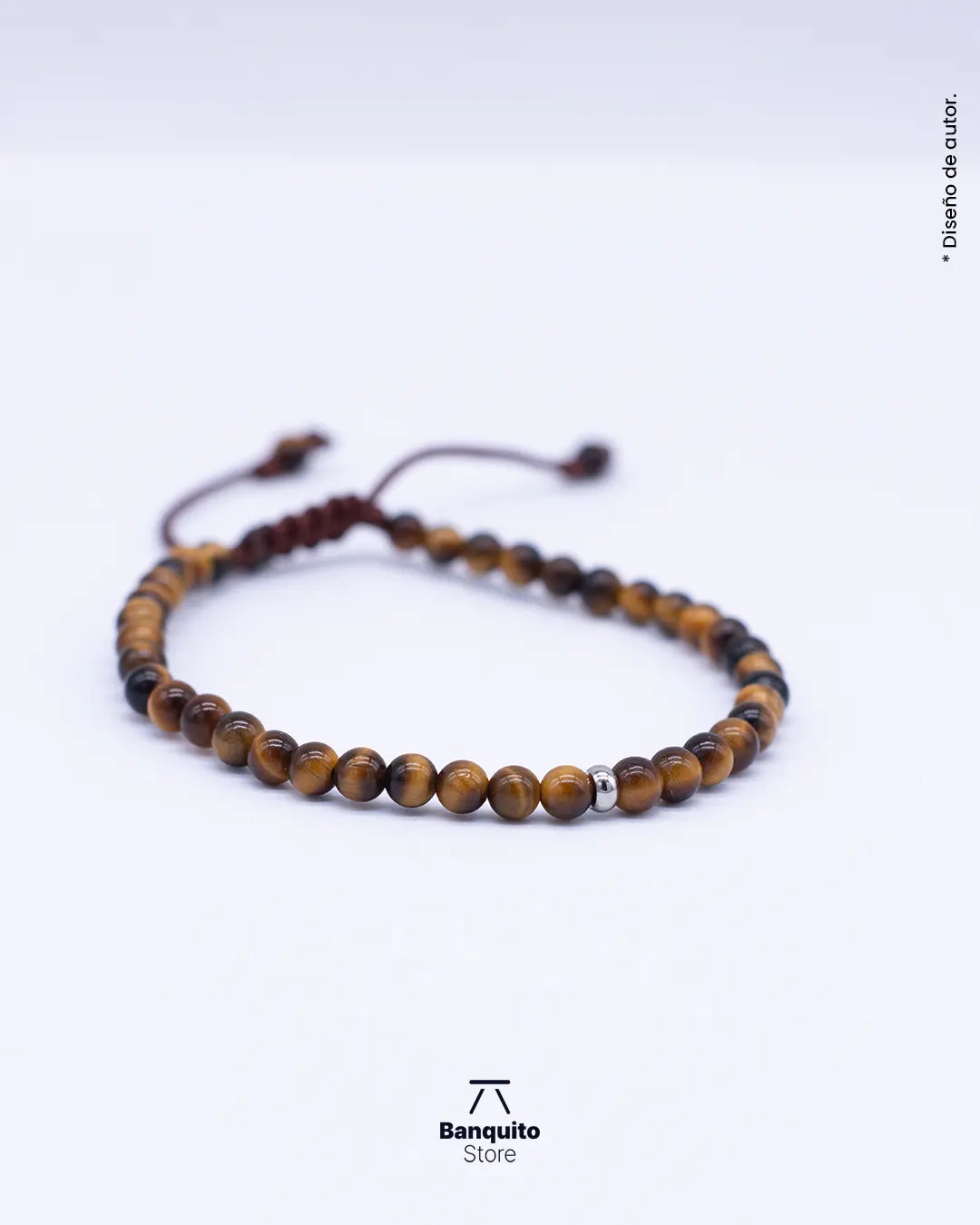 Pulsera Ojo de Tigre 4 mm
