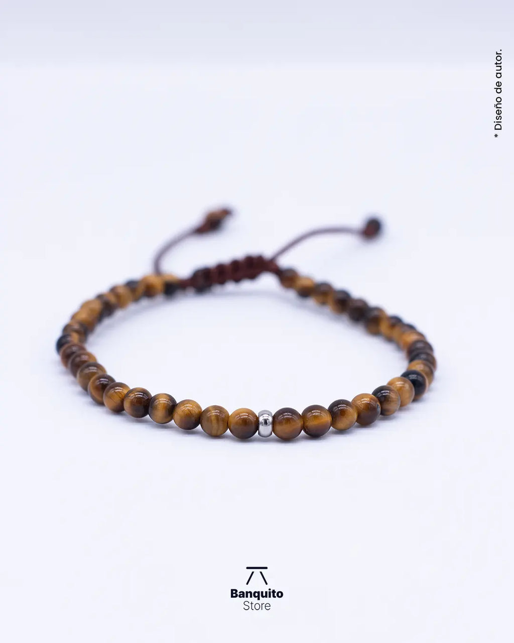 Pulsera Ojo de Tigre 4 mm
