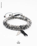 Pulsera Jaspe Gris