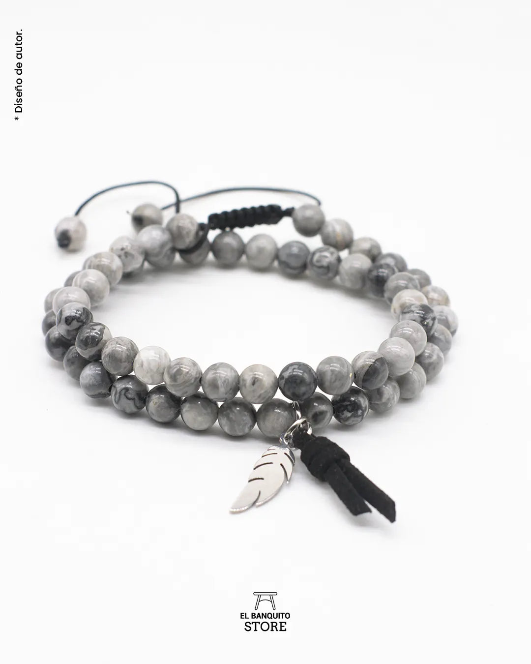 Pulsera Jaspe Gris