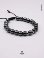 Pulsera de Hematita Natural 8mm