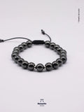 Pulsera de Hematita Natural 8mm