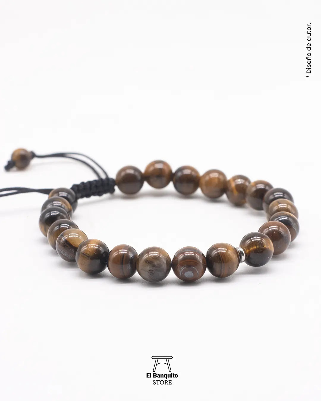 Collar de Ojo de tigre para Hombres