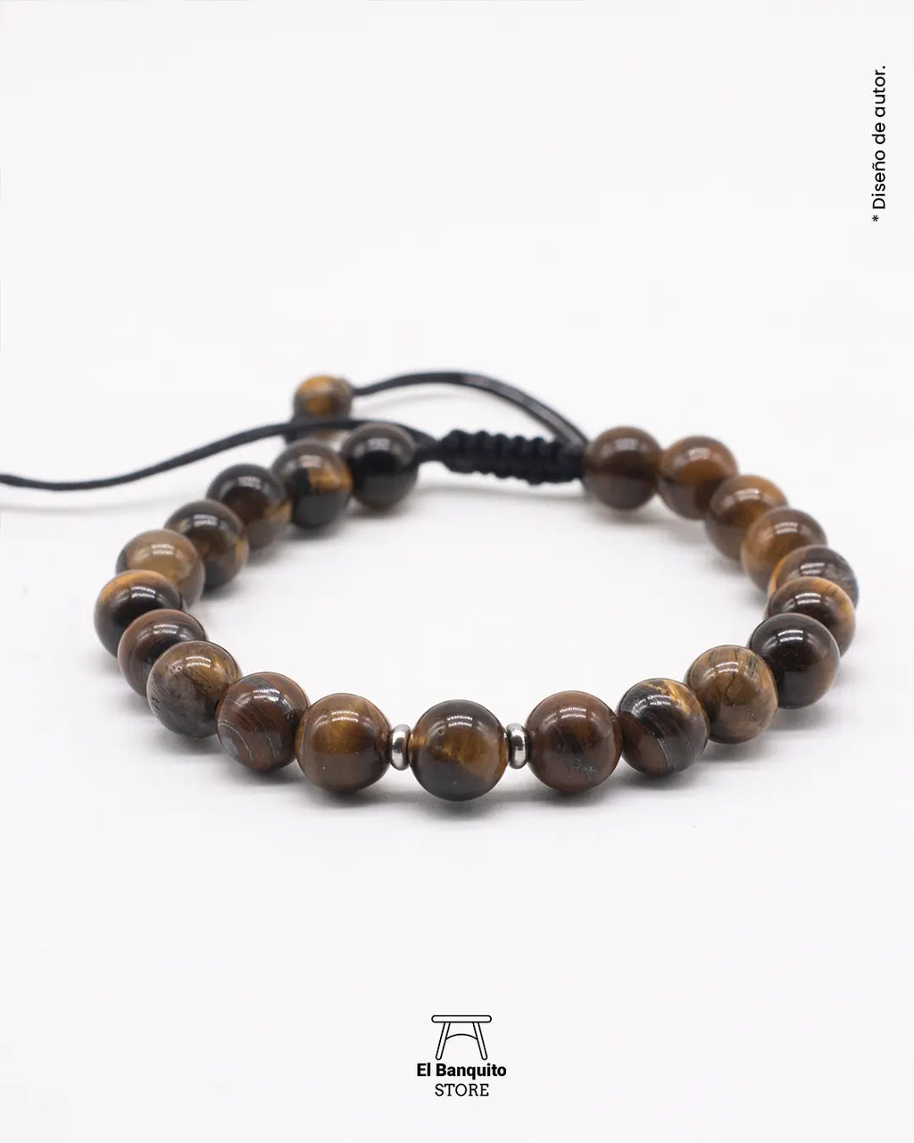 Collar de Ojo de tigre para Hombres