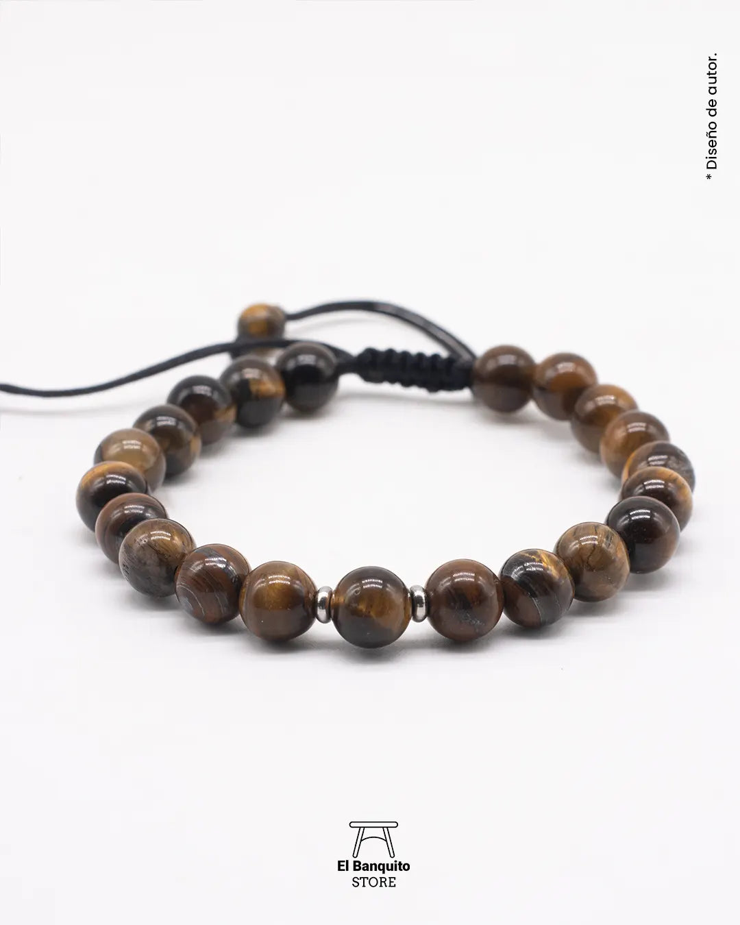 Collar de Ojo de tigre para Hombres