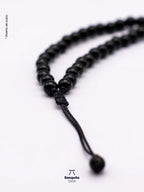 Collar Ónix y Ojo de Halcón Gris Hombre – Piedra Natural