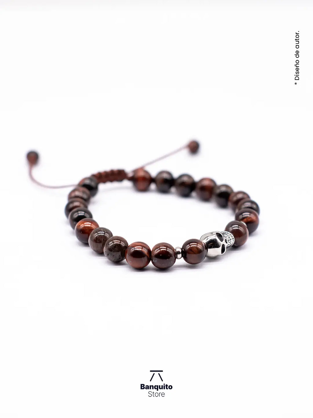 Pulsera de Ojo de Buey Natural | Joyería Artesanal Hombre