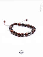 Pulsera de Ojo de Buey Natural | Joyería Artesanal Hombre