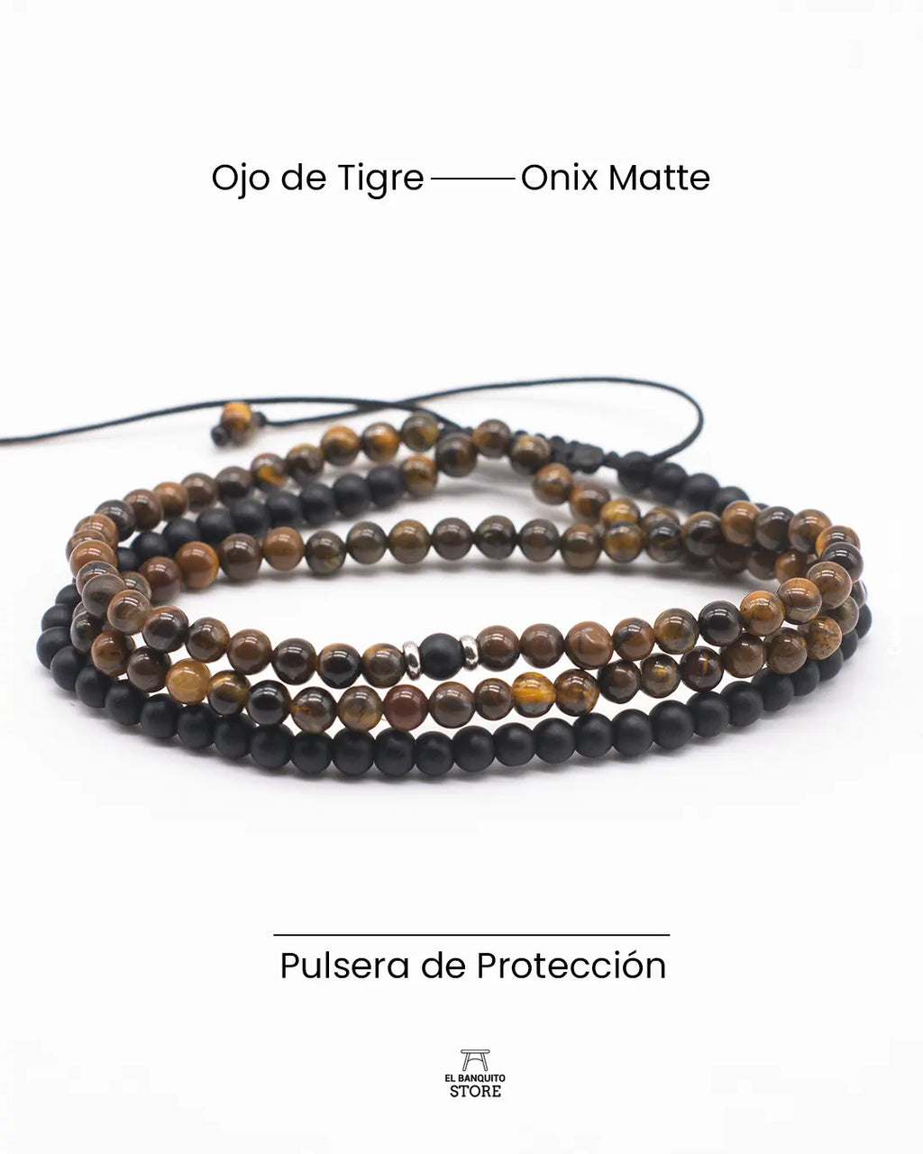 Pulseras Ojo de Tigre + Onix