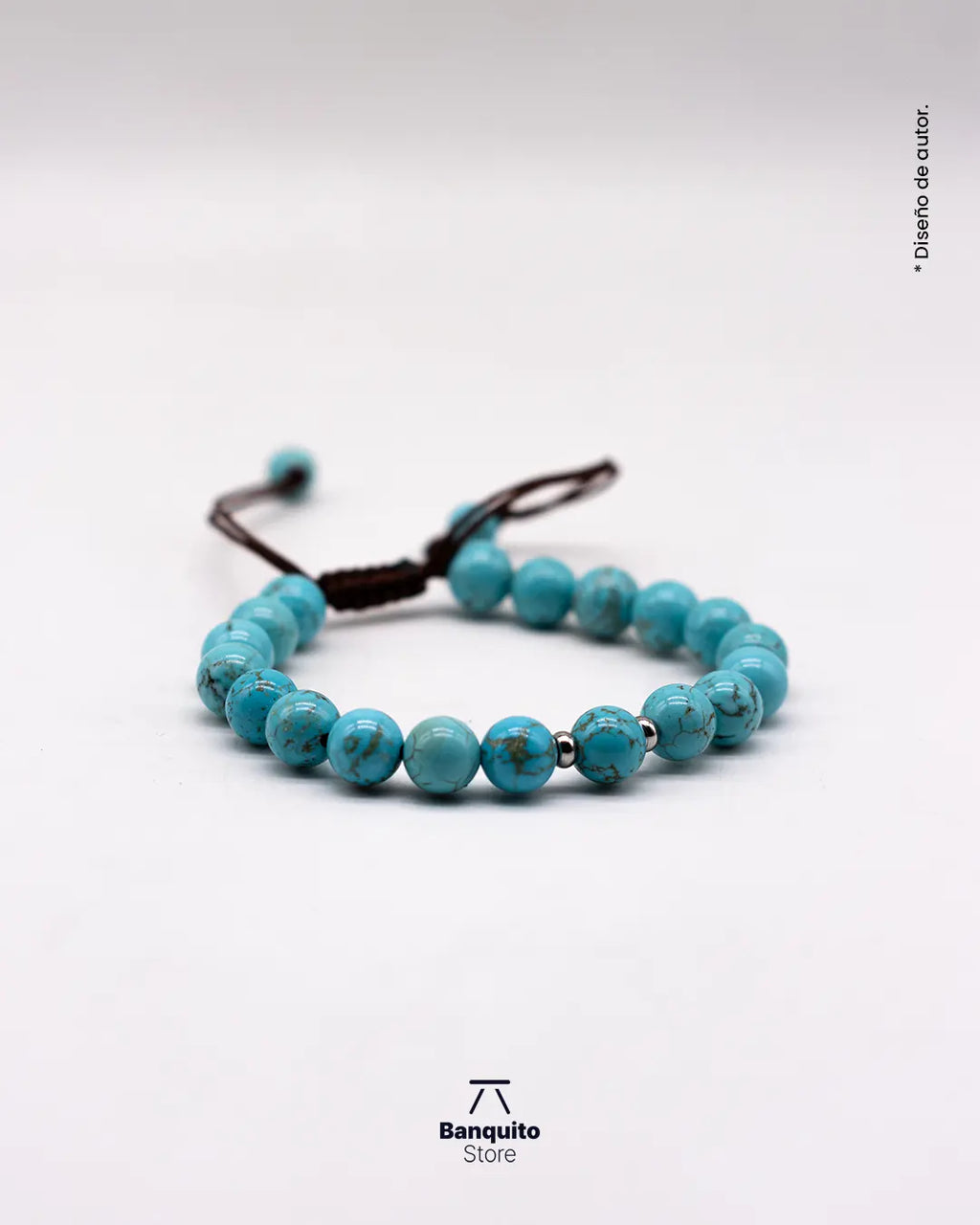 Pulsera de Turquesa Natural 8 MM