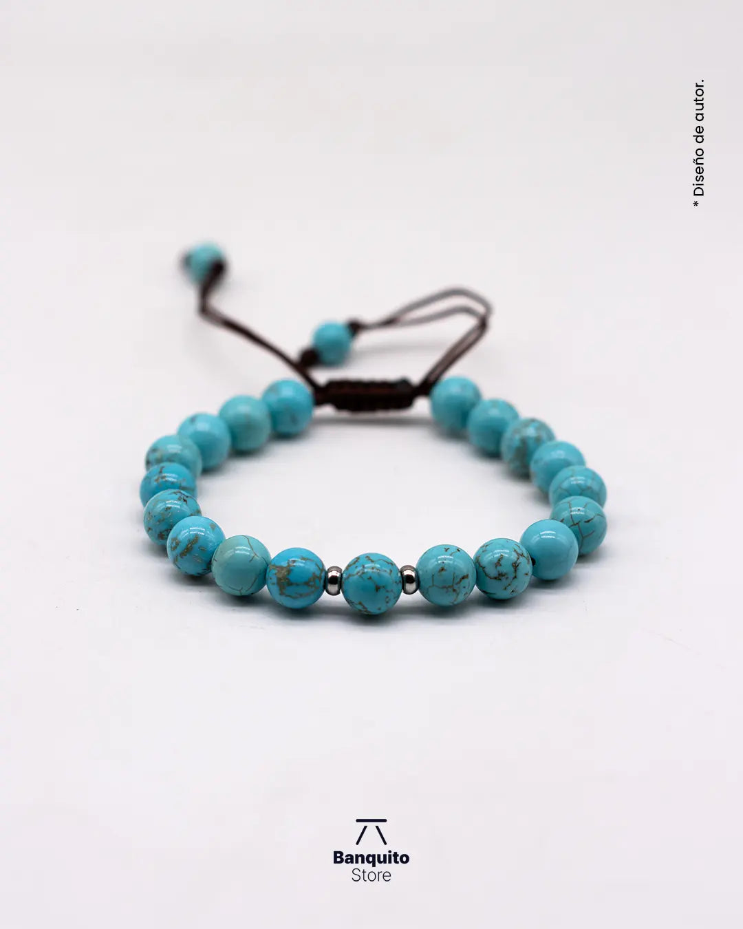 Pulsera de Turquesa Natural 8 MM