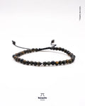 Pulsera Ojo de Halcón Azul 4mm