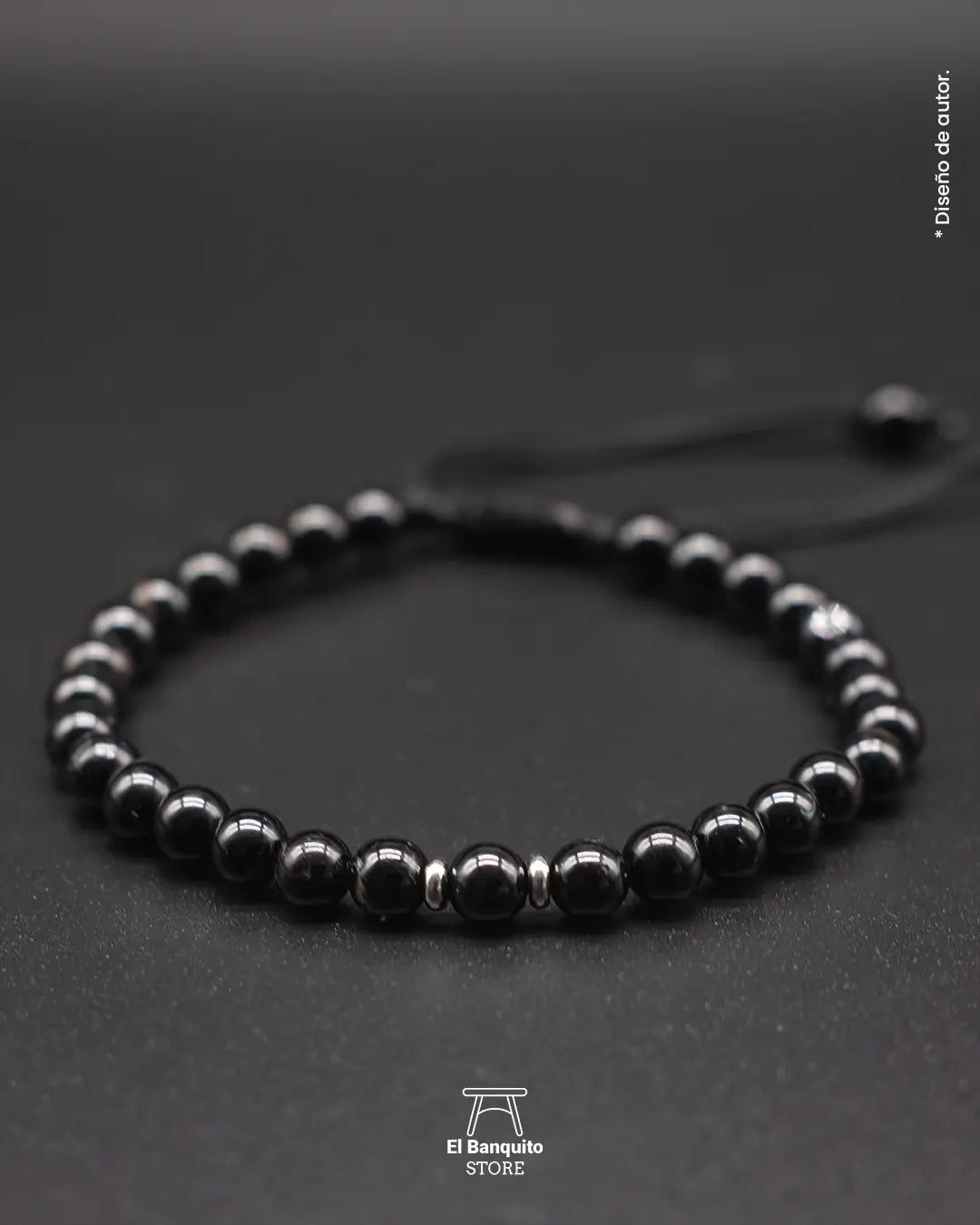 Pulsera de Turmalina Negra