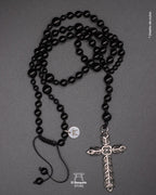 Collar de Onix Negro para Hombres