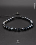 Pulsera Ojo de Halcón Azul