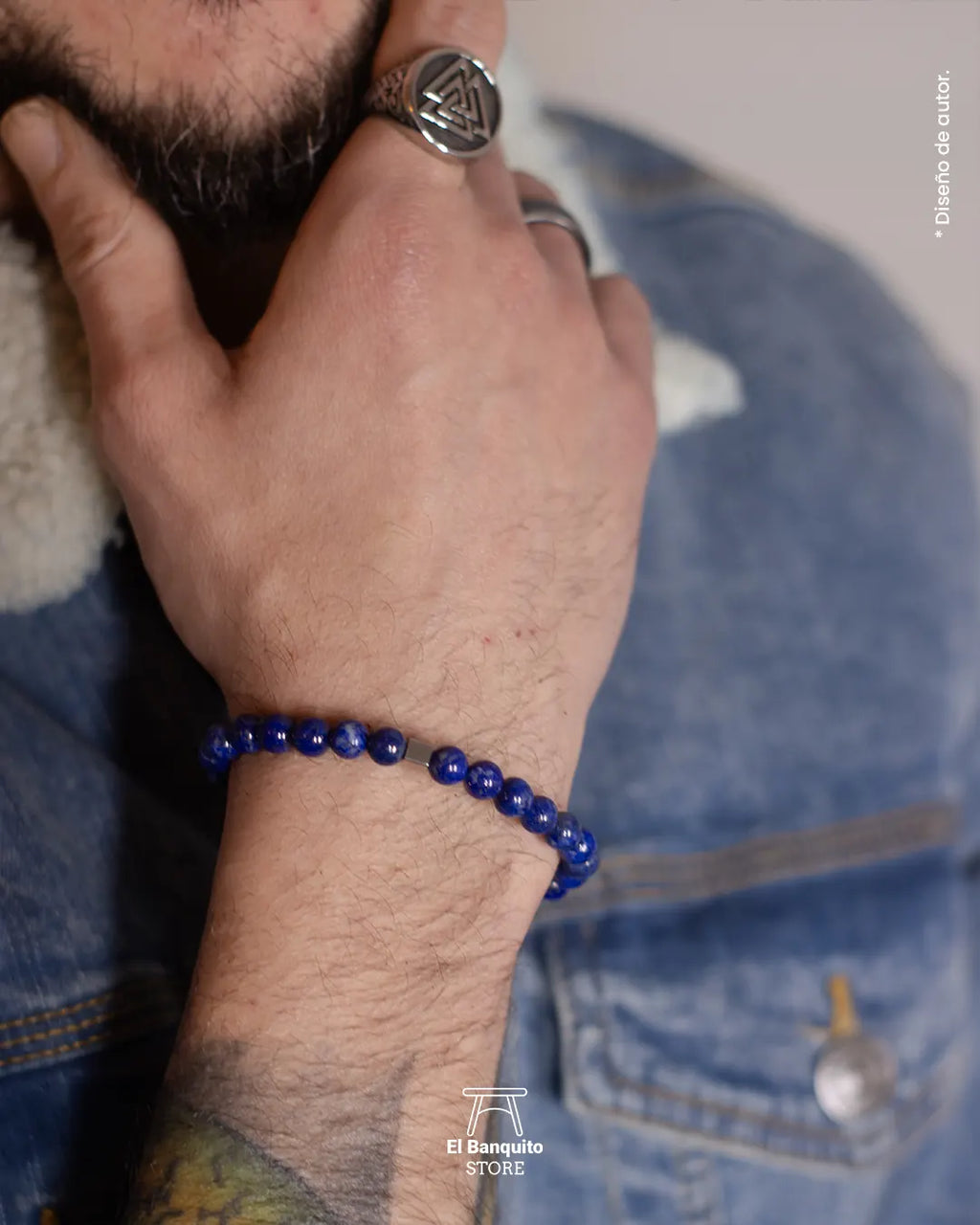 Pulsera Lapislázuli Natural