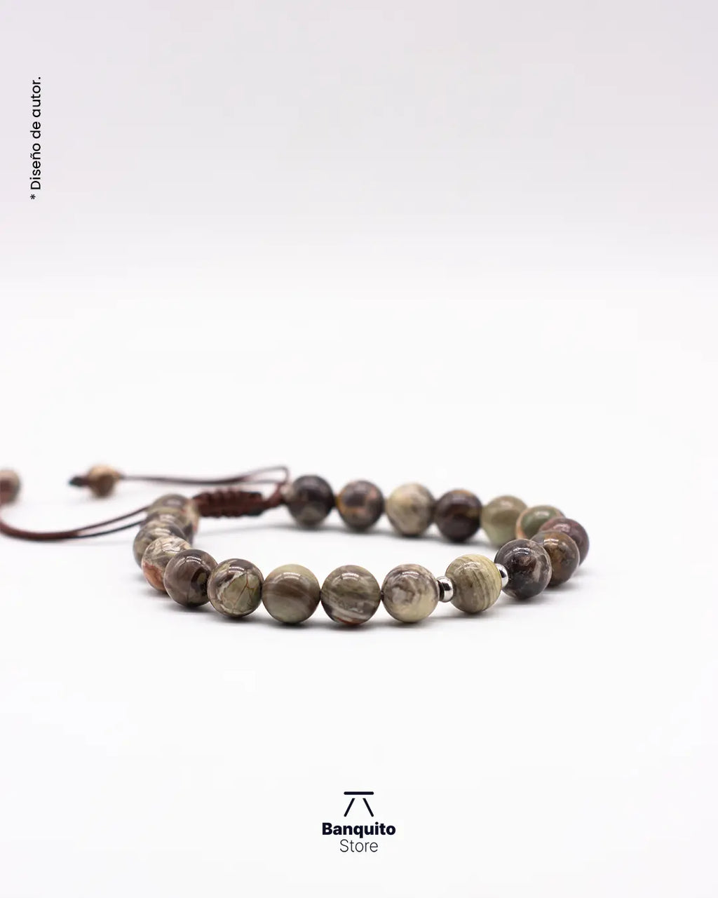 Pulsera de Ágata Turca Ajustable – Hecha a Mano