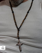 Collar Ojo de Tigre para Hombres