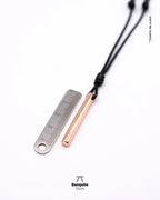 Colgante de Cobre Artesanal para Hombre | Diseño Minimalista