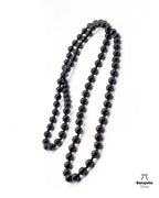 Collar de Ónix Natural con Piedra Nudo 8 mm para Hombre