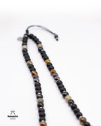 Collar de Piedras Naturales para Hombre: Ónix, Granate y Más
