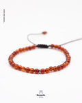 Pulsera de Ágata Cornalina – Energía, Estilo y Conexión Natural