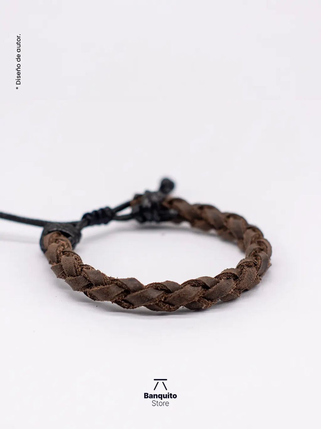 Pulsera de Cuero Trenzado