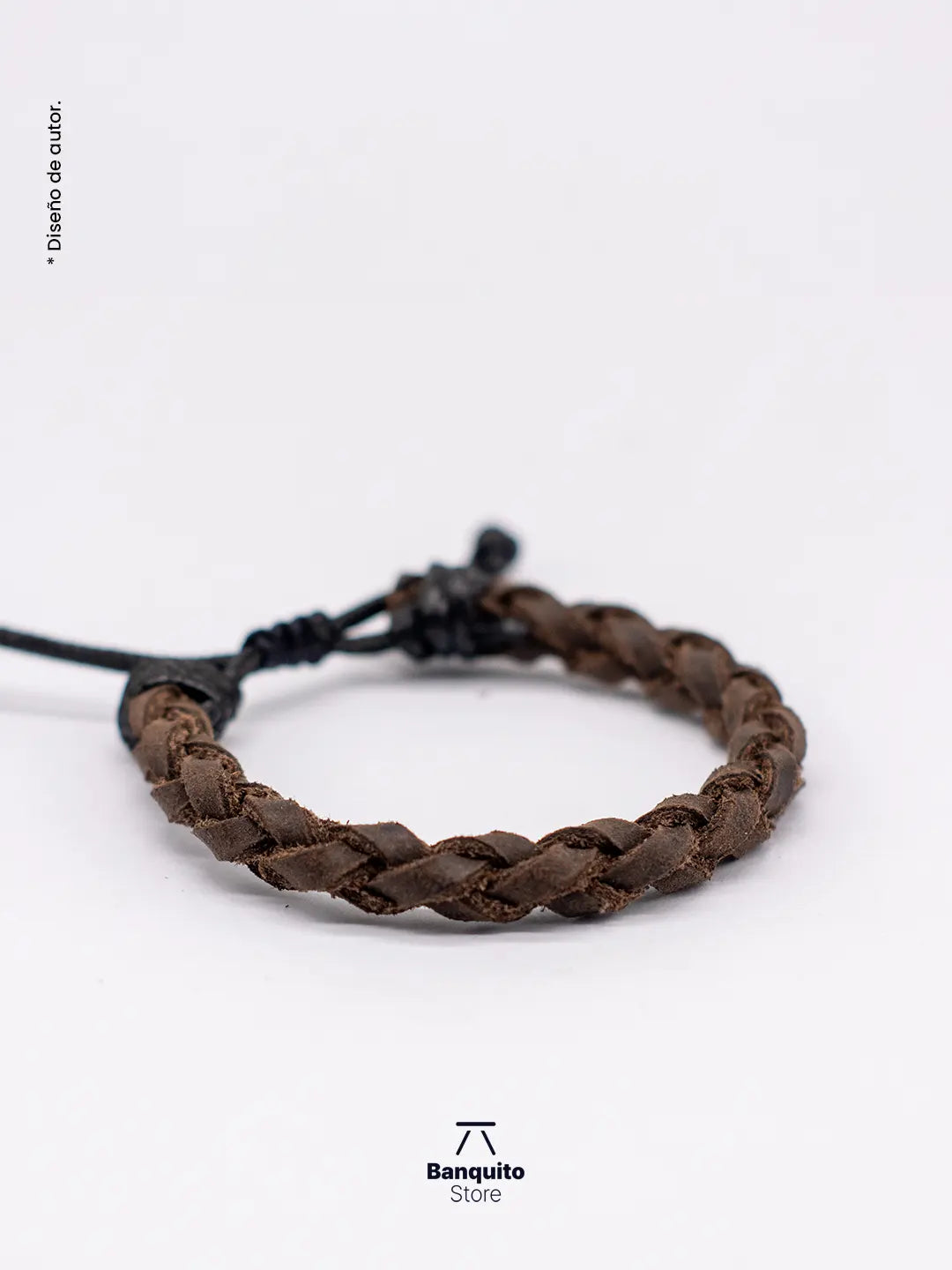 Pulsera de Cuero Trenzado