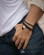 Set de Pulseras Shungita natural