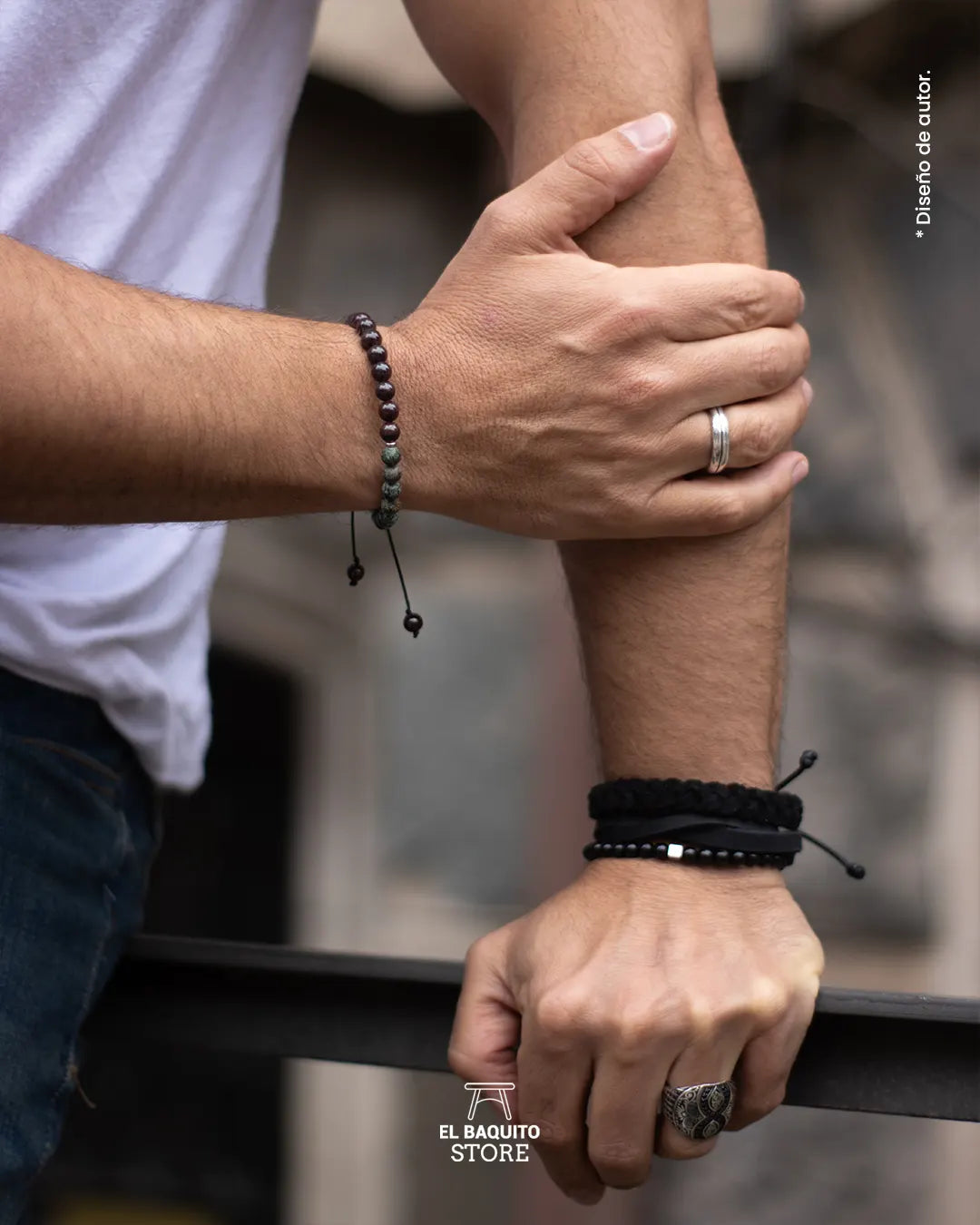 Set Pulseras Turmalina