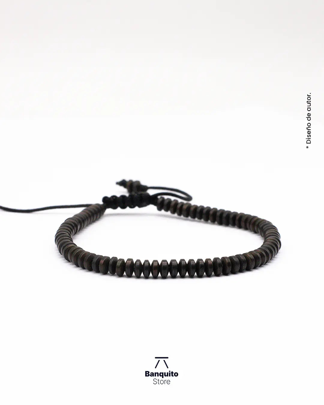 Pulsera de Hematita Rondel – Diseño Minimalista