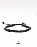Pulsera de Hematita Rondel – Diseño Minimalista