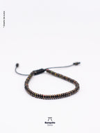 Pulsera de Hematita Rondel – Diseño Minimalista