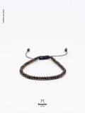 Pulsera de Hematita Rondel – Diseño Minimalista