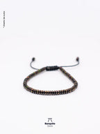 Pulsera de Hematita Rondel – Diseño Minimalista