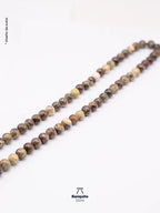 Japa Mala de Ágata Turca y Ónix Matte 108 Cuentas | Banquito Store