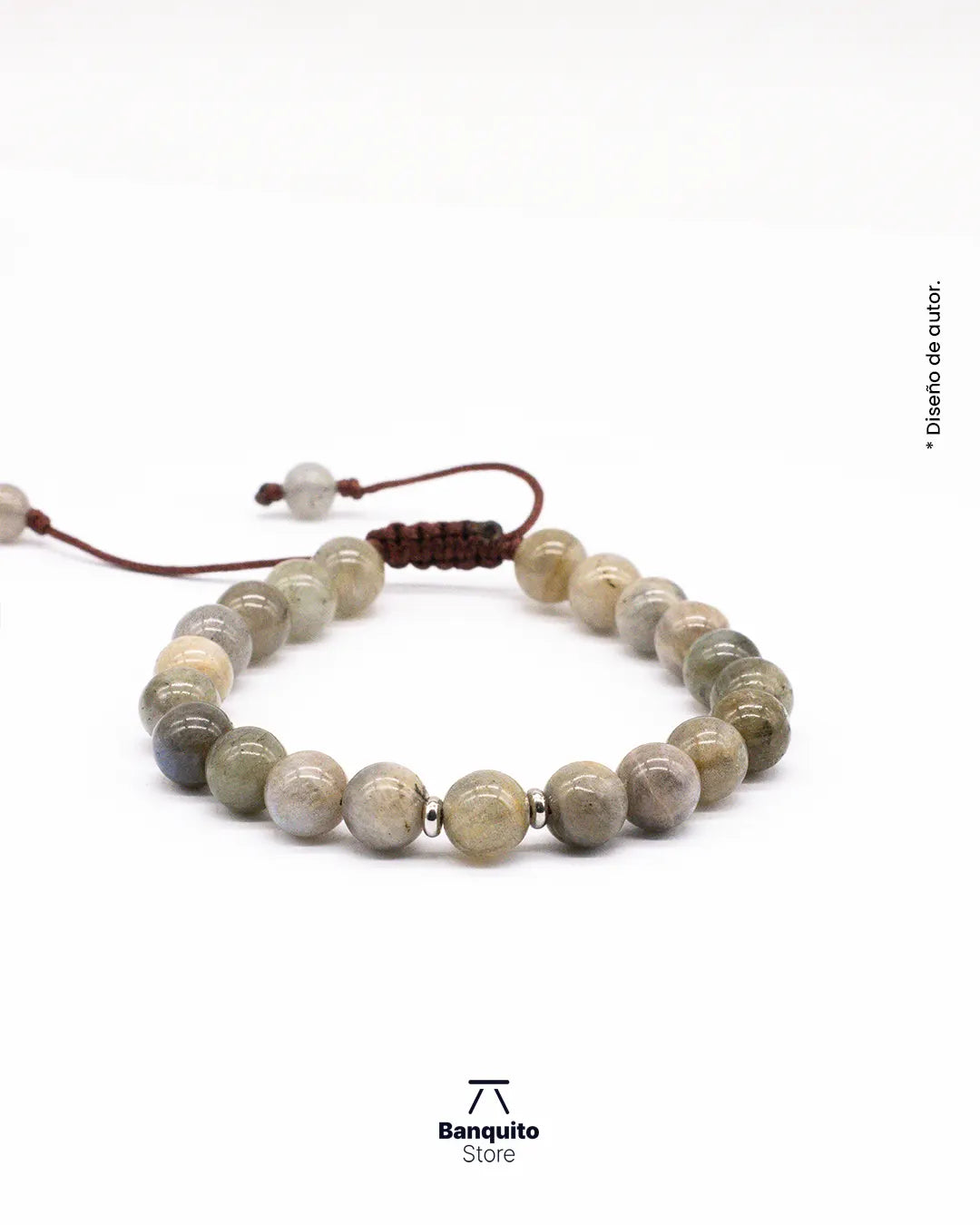 Pulsera Labradorita 8mm Hombre Chile - Piedra Natural